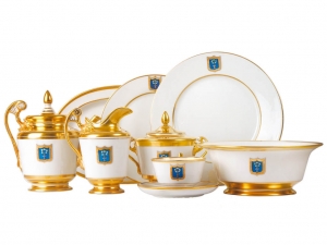 Lomonosov Porcelain 24-piece Cottage Dinner Set for 6 Lomonosov Porcelain 24-piece Cottage Dinner Set for 6
