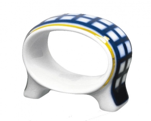 Lomonosov Imperial Porcelain Napkin Ring Youth Quattro Cobalt Cell Lomonosov Imperial Porcelain Napkin Ring Youth Quattro Cobalt Cell