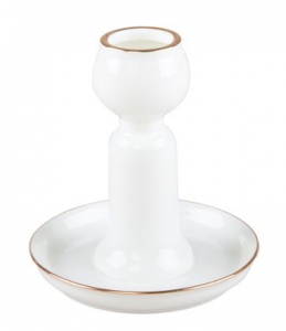 Decorative Candle Holder Golden Ribbon Lomonosov Imperial Porcelain Decorative Candle Holder Golden Ribbon Lomonosov Imperial Porcelain