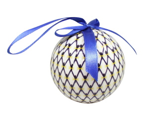 Christmas New Year Tree Decorative Ball Cobalt Net Christmas New Year Tree Decorative Ball Cobalt Net
