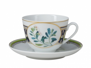 Lomonosov Porcelain Tea Cup Set Spring Foxberry Lomonosov Porcelain Tea Cup Set Spring Foxberry