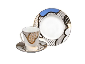 Russian Porcelain Bone China Cup and Saucer May Amber 5.6 fl.oz/165 ml 3 pc Russian Porcelain Bone China Cup and Saucer May Amber 5.6 fl.oz/165 ml 3 pc