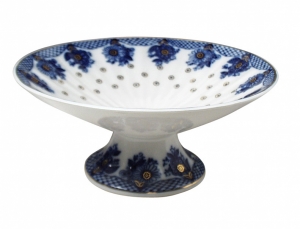 Lomonosov Imperial Porcelain Candy Vase Basket 7.6 Lomonosov Imperial Porcelain Candy Vase Basket 7.6