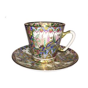 Lomonosov Imperial Porcelain Bone China Cup and Saucer Oriental Gifts 2.71 fl.oz/80 ml Lomonosov Imperial Porcelain Bone China Cup and Saucer Oriental Gifts 2.71 fl.oz/80 ml