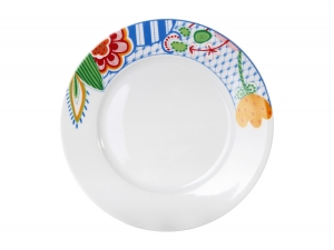 Lomonosov Porcelain Dinner Flat Plate Flowers 10.4 Lomonosov Porcelain Dinner Flat Plate Flowers 10.4