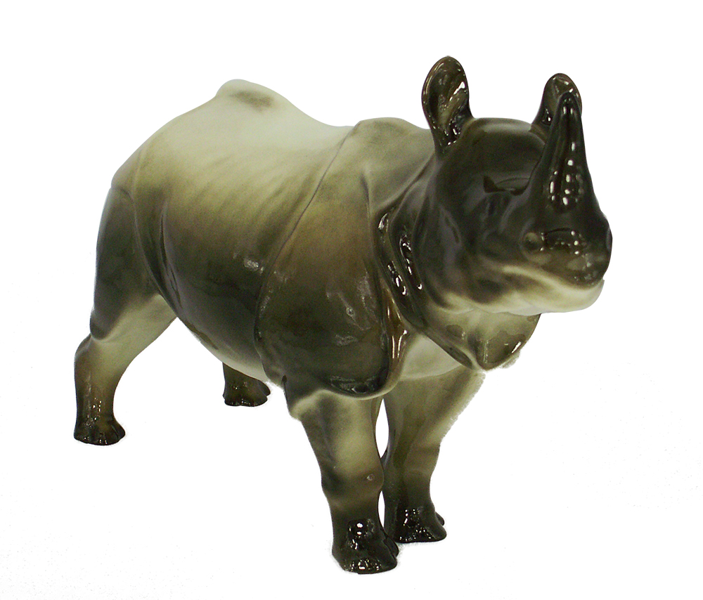 porcelain rhino