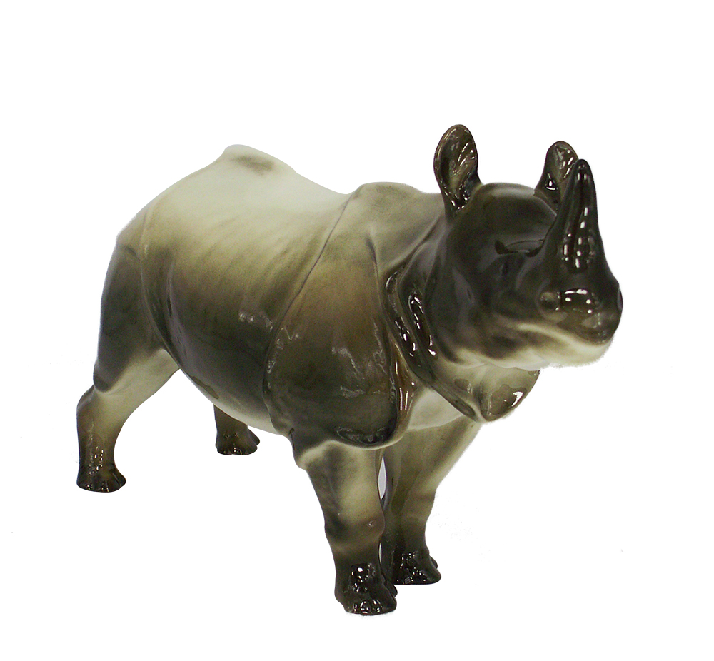 porcelain rhino