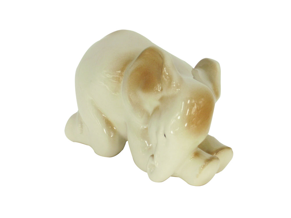 Elephant Baby Sleeping Lomonosov Porcelain Figurine | Lomonosov Russia