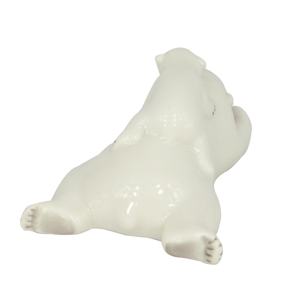 Polar Bear Mom with a Cub Lomonosov Porcelain Figurine | Lomonosov Rus