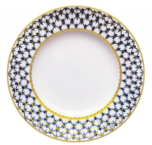 Imperial Porcelain Flat Plate Smooth Cobalt Net 10.6 Imperial Porcelain Flat Plate Smooth Cobalt Net 10.6