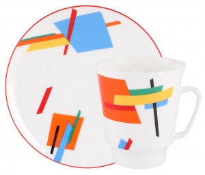 Lomonosov Bone China Cup and Saucer May Motion Lomonosov Bone China Cup and Saucer May Motion