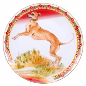 Decorative Wall Plate 2018 Year of Dog Italian Greyhound 7.7 Decorative Wall Plate 2018 Year of Dog Italian Greyhound 7.7