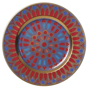 Decorative Wall Plate Mazarin Gothic #5 10.4 Decorative Wall Plate Mazarin Gothic #5 10.4