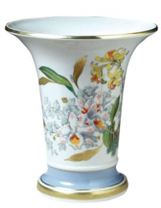 Flower Vase Empire Style Lily Lomonosov Imperial Porcelain