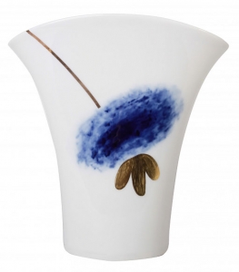 Flower Vase Morning Flower Blue Lomonosov Imperial Porcelain Flower Vase Morning Flower Blue Lomonosov Imperial Porcelain