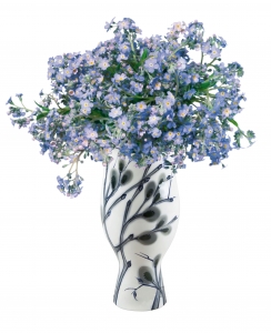 Flower Vase Willow Lomonosov Imperial Porcelain 9.4