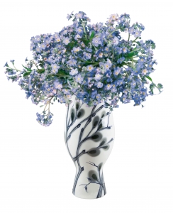 Flower Vase Willow Lomonosov Imperial Porcelain 9.4 Flower Vase Willow Lomonosov Imperial Porcelain 9.4