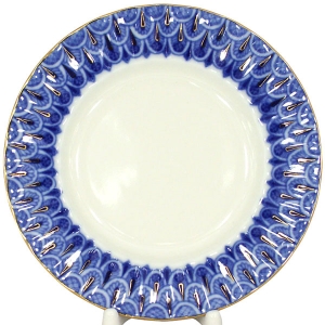 Lomonosov Imperial Porcelain Cake Dessert Plate Forget Me Not Lomonosov Imperial Porcelain Cake Dessert Plate Forget Me Not