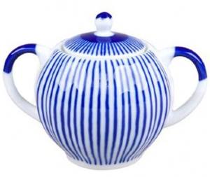 Lomonosov Imperial Porcelain Sugar Bowl Tulip Frenchman