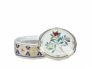 Lomonosov Porcelain Treasure Jewellery Round Box Foxberry Lomonosov Porcelain Treasure Jewellery Round Box Foxberry