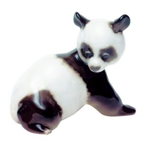 Panda Baby Lomonosov Imperial Porcelain Figurine Panda Baby Lomonosov Imperial Porcelain Figurine