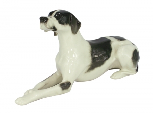 Pointer Dog Lomonosov Porcelain Figurine