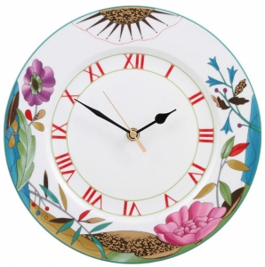 Wall Clock Under The Golden Sun Lomonosov Imperial Porcelain