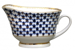  Large Cobalt Net Gravy Boat 13.5 fl.oz/400 ml