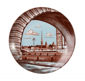 Decorative Wall Plate River, St.Petersburg 7.7 Decorative Wall Plate River, St.Petersburg 7.7