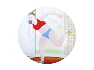 Decorative Wall Plate Summer Olympic Games Shot Put 10.8 Decorative Wall Plate Summer Olympic Games Shot Put 10.8