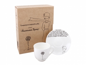 Little Prince Rose Bone China Espresso Coffee Cup 6oz/180ml Lomonosov Porcelain Little Prince Rose Bone China Espresso Coffee Cup 6oz/180ml Lomonosov Porcelain