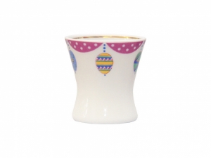Easter Egg Porcelain Holder Cup Amethyst Easter Egg Porcelain Holder Cup Amethyst