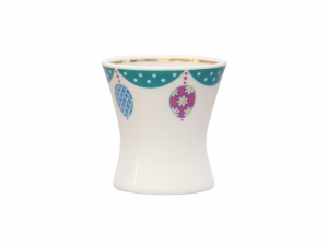 Easter Egg Porcelain Holder Cup Emerald Easter Egg Porcelain Holder Cup Emerald