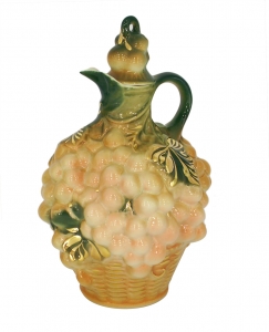 Lomonosov Imperial Porcelain Wine Decanter Grapes 40 oz/1160 ml