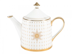  Lomonosov Porcelain Teapot Azur Golden