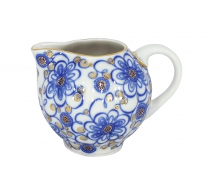 Lomonosov Imperial Porcelain Creamer Bindweed 11.8 oz/350 ml