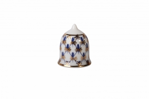 Thimble Cobalt Net Souvenir Lomonosov Imperial Porcelain Factory Thimble Cobalt Net Souvenir Lomonosov Imperial Porcelain Factory