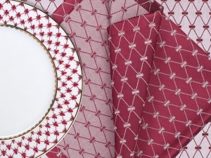 Lomonosov Gift Set 6 Napkins Red Net 17.7 Lomonosov Gift Set 6 Napkins Red Net 17.7