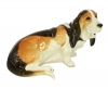 Basset Hound Dog Lomonosov Imperial Porcelain Figurine