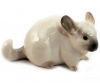 Chinchilla Small Grey Lomonosov Imperial Porcelain Figurine