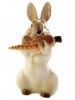 Easter Bunny Rabbit with Carrot Lomonosov Imperial Porcelain Figurine #1