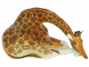 Giraffe Figurine with Head Down Lomonosov Imperial Porcelain