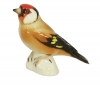 Goldfinch Bird Black-Headed Lomonosov Porcelain Figurine