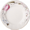 Lomonosov Imperial Porcelain Dessert Plate Pink Tulips 7"/180 mm