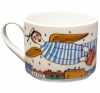 Lomonosov Imperial Porcelain Tea Cup City of Rains 9.5 oz/280 ml