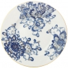 Lomonosov Imperial Porcelain Dinner Plate Smooth Singing Garden Flat 7.9"/200 mm.