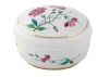 Lomonosov Imperial Porcelain Treasure Jewellery Oval Box Carnation