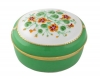 Lomonosov Imperial Porcelain Treasure Jewellery Oval Box Nasturtium