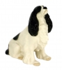 Spaniel Dog Lomonosov Porcelain Figurine