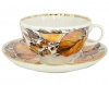 Lomonosov Imperial Porcelain Tea Set Cup and Saucer Tulip My Garden 8.45 oz/250 ml